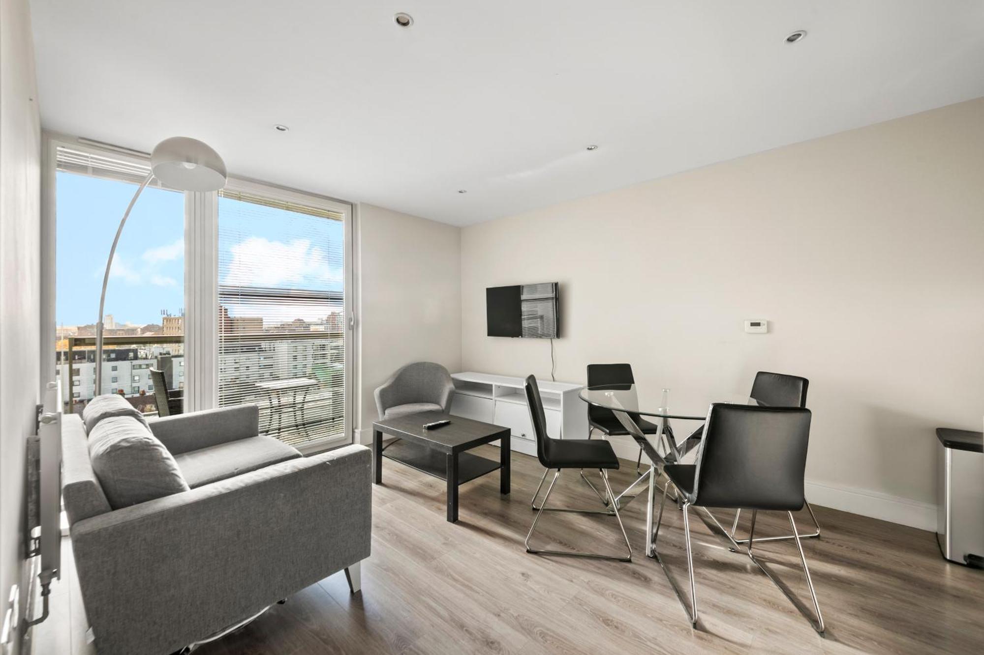 Londwell, Canary Wharf Skyline Balcony Suite Londres Exterior foto